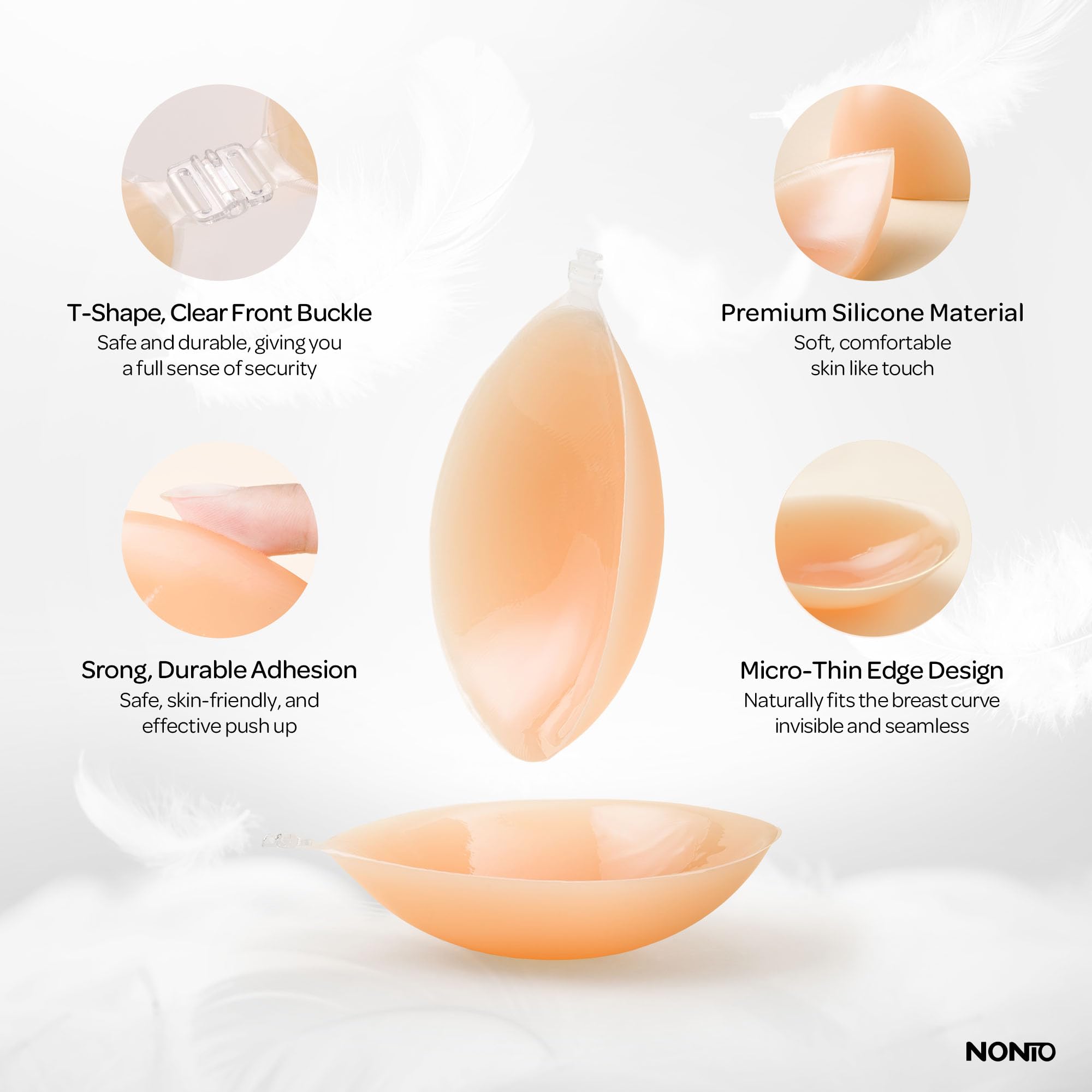 Bra Perekat Tanpa Tali, Lem Pe - Strapless Bra Adhesive ulasan dan harga